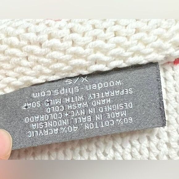 Wooden Ships Heart Sweater - Picture 6 of 6